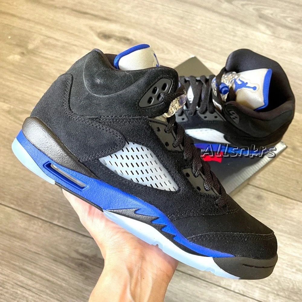 Nike Air Jordan 5 Retro Racer Blue Men’s - Picture 1 of 8